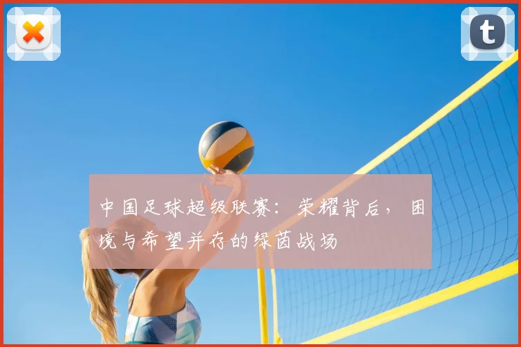 中国足球超级联赛：荣耀背后，困境与希望并存的绿茵战场